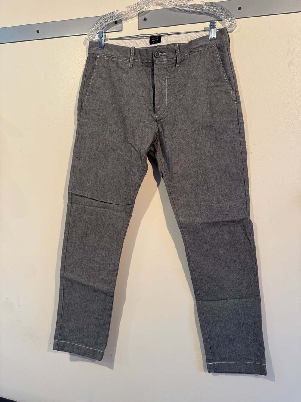 J.Crew Men's Stretch Chino Pants Grey